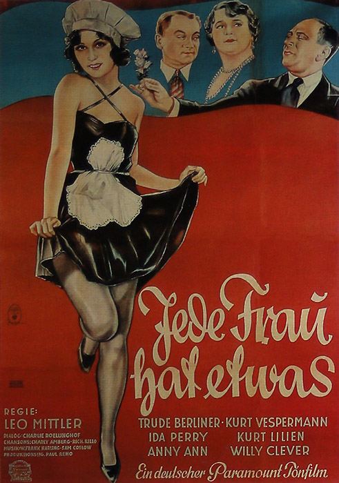 Plakat zum Film: Jede Frau hat etwas