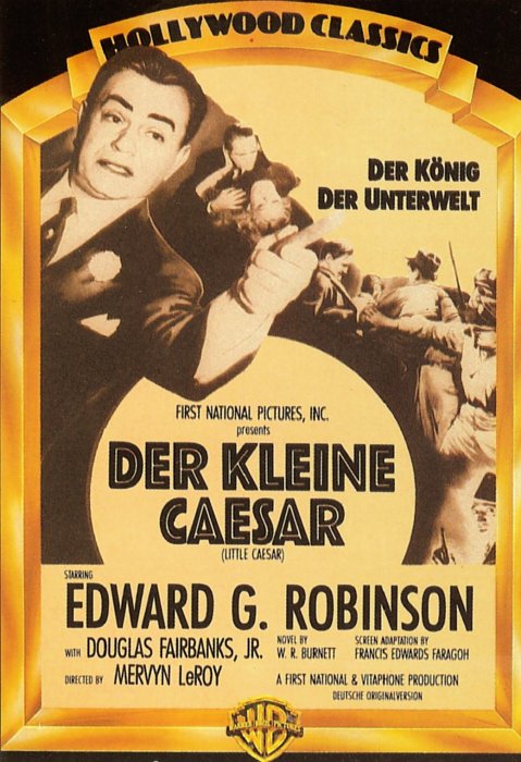 Plakat zum Film: Kleine Caesar, Der