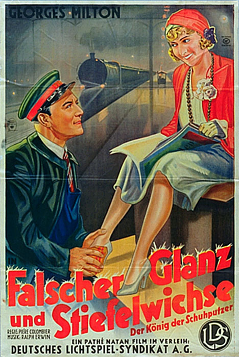 Plakat zum Film: König der Schuhputzer, Der - Falscher Glanz und Stiefelwichse