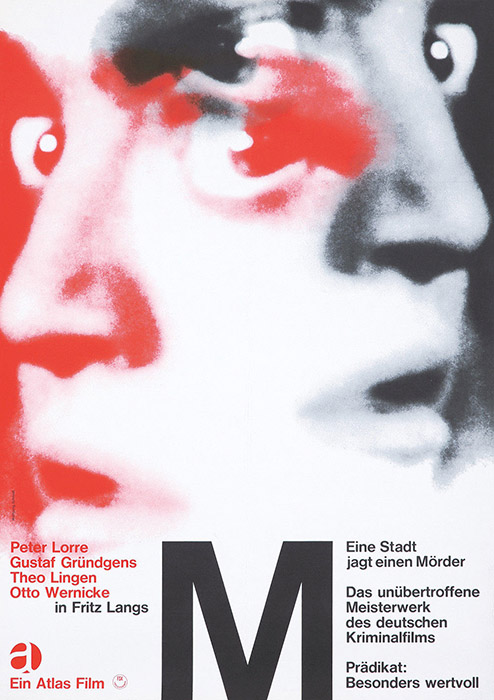 Plakat zum Film: M - Eine Stadt sucht einen Mörder