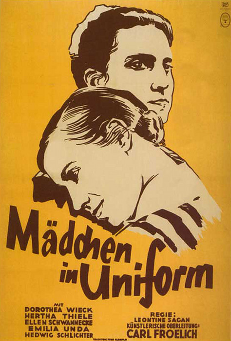 Plakat zum Film: Mädchen in Uniform