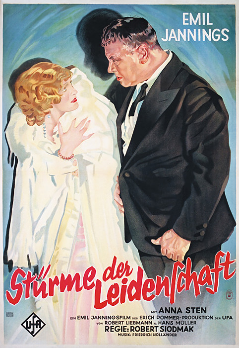 Plakat zum Film: Stürme der Leidenschaft