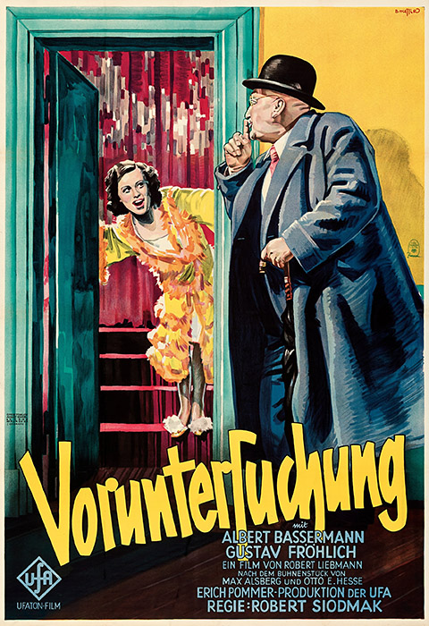 Plakat zum Film: Voruntersuchung