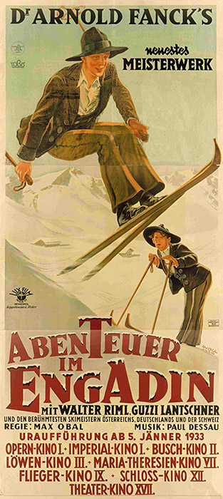 Plakat zum Film: Abenteuer im Engadin