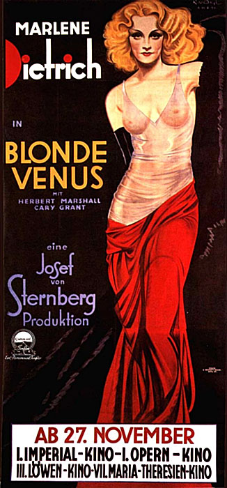 Plakat zum Film: Blonde Venus