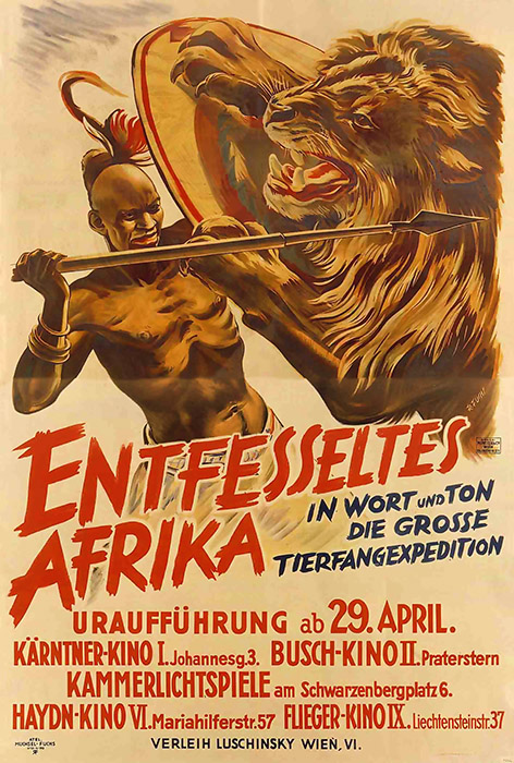 Plakat zum Film: Entfesseltes Afrika