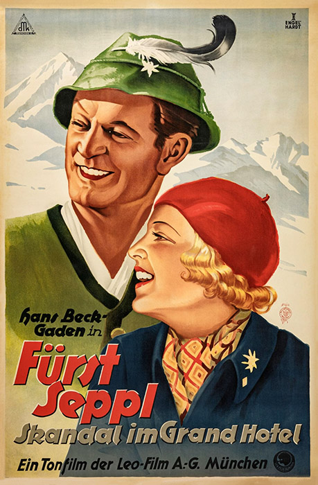 Plakat zum Film: Fürst Seppl - Skandal im Grand Hotel