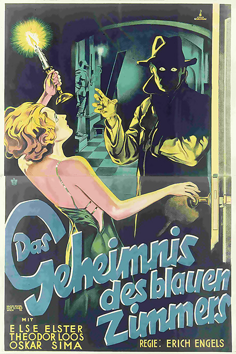 Plakat zum Film: Geheimnis des blauen Zimmers