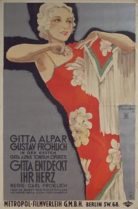 Plakat zum Film: Gitta entdeckt ihr Herz