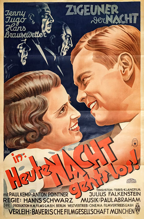 Plakat zum Film: Zigeuner der Nacht - Heute Nacht gehts los!