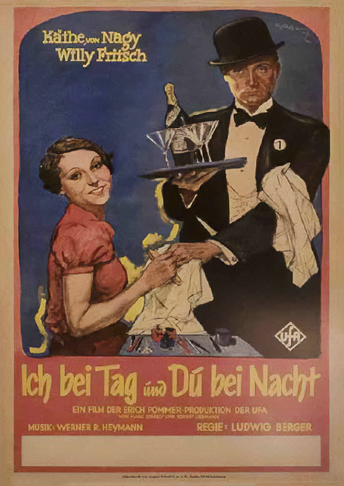 Plakat zum Film: Ich bei Tag und du bei Nacht