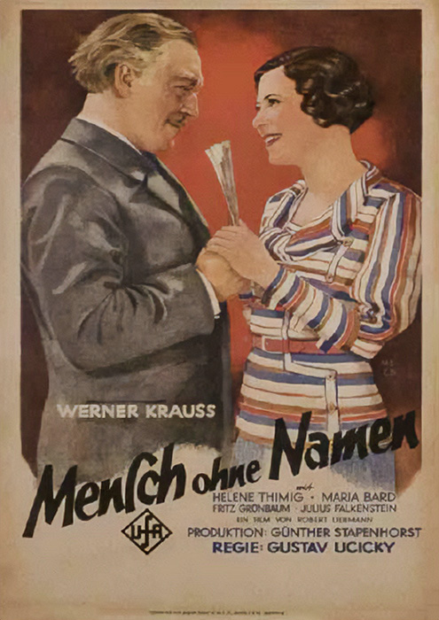 Plakat zum Film: Mensch ohne Namen