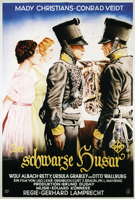 Plakat zum Film: schwarze Husar, Der