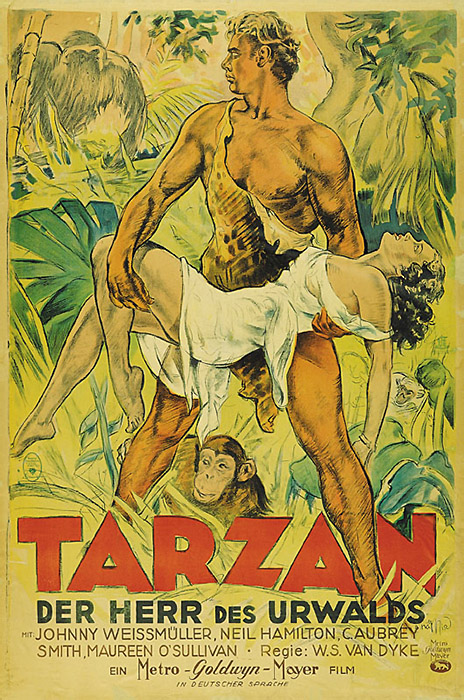 Plakat zum Film: Tarzan, der Herr des Urwalds