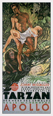Plakat zum Film: Tarzan, der Herr des Urwalds