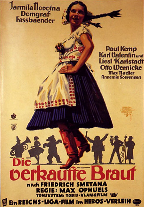 Plakat zum Film: verkaufte Braut, Die