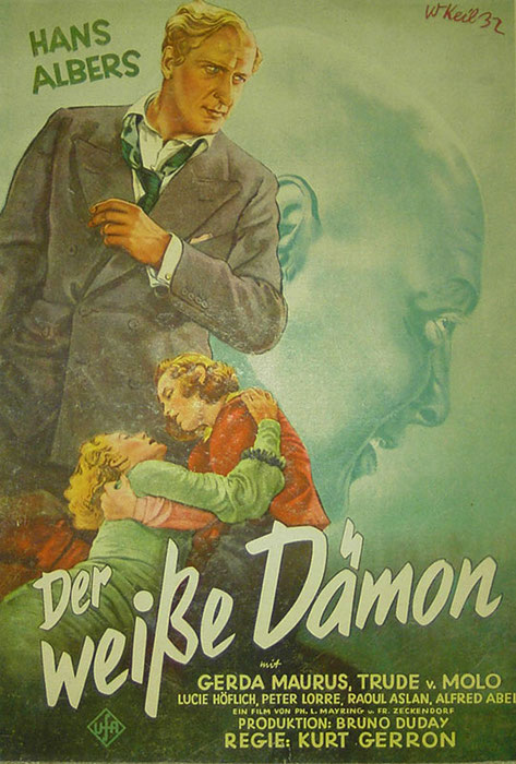 Plakat zum Film: weiße Dämon, Der