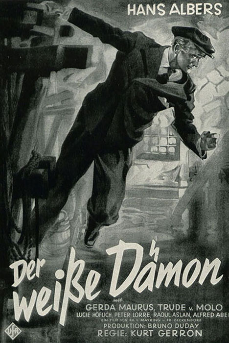 Plakat zum Film: weiße Dämon, Der
