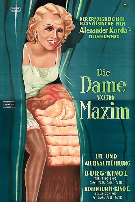 Plakat zum Film: Dame vom Maxim, Die