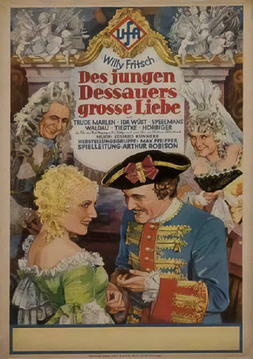 Plakat zum Film: Des jungen Dessauers große Liebe