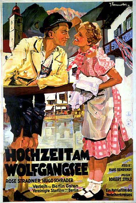 Plakat zum Film: Hochzeit am Wolfgangsee