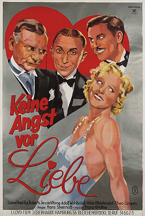 Plakat zum Film: Keine Angst vor Liebe