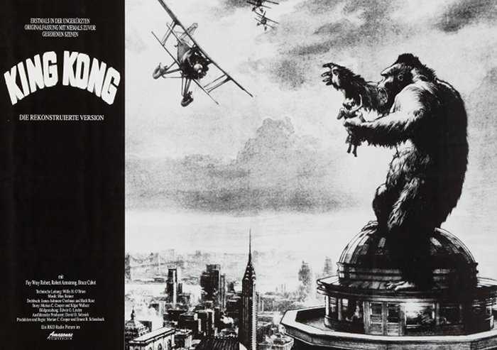 Plakat zum Film: King Kong und die weiße Frau
