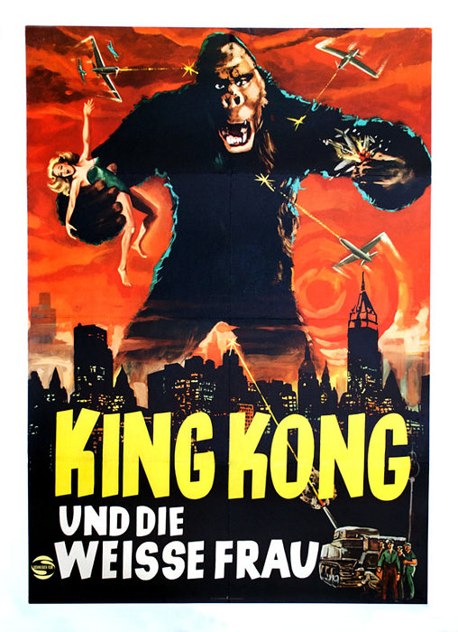 Plakat zum Film: King Kong und die weiße Frau