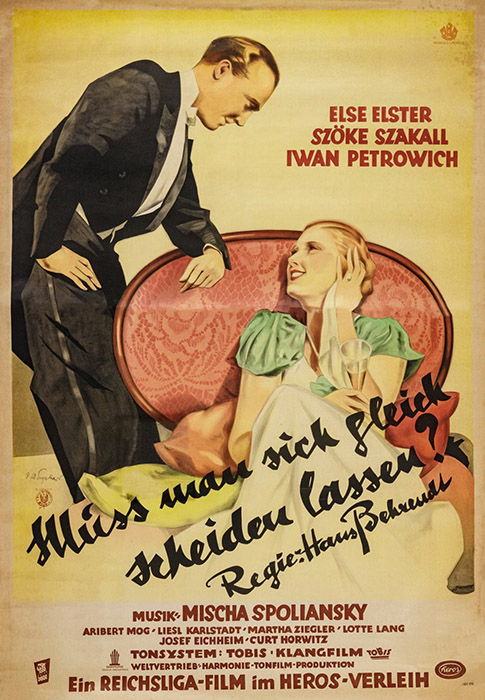 Plakat zum Film: Muss man sich gleich scheiden lassen?