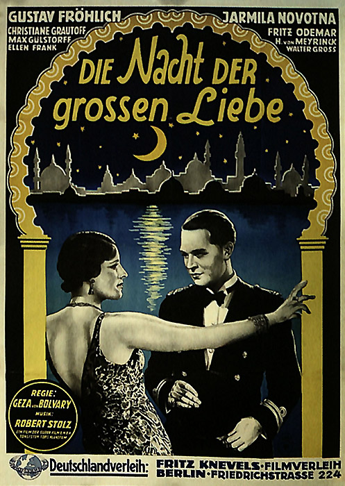 Plakat zum Film: Nacht der großen Liebe, Die