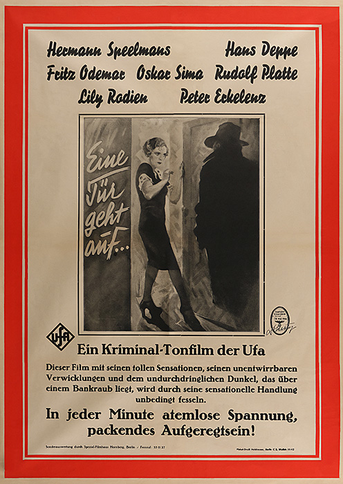 Plakat zum Film: Tür geht auf, Eine