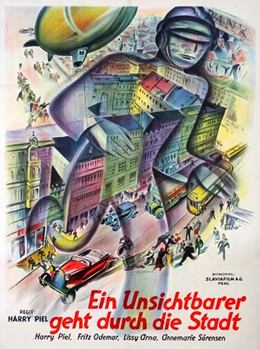 Plakat zum Film: Unsichtbarer geht durch die Stadt, Ein