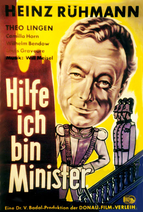 Plakat zum Film: Hilfe - Ich bin Minister