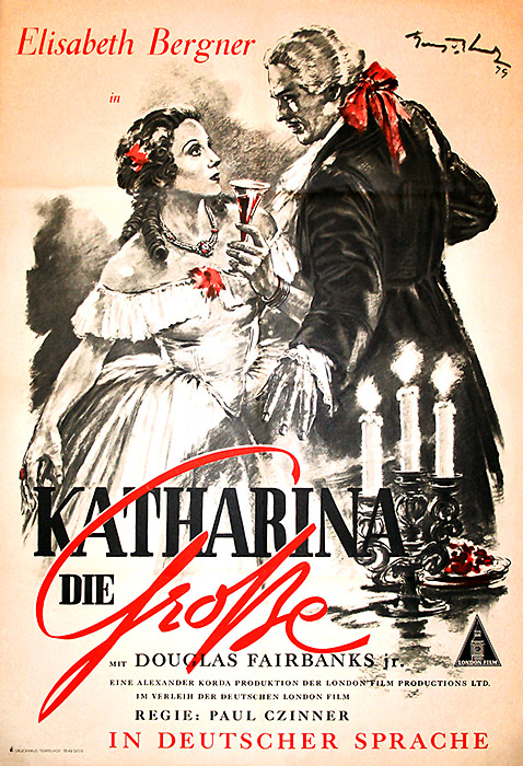 Plakat zum Film: Katharina die Grosse