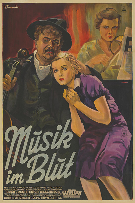 Plakat zum Film: Musik im Blut