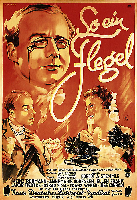 Plakat zum Film: So ein Flegel