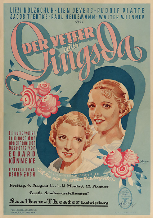 Plakat zum Film: Vetter aus Dingsda, Der