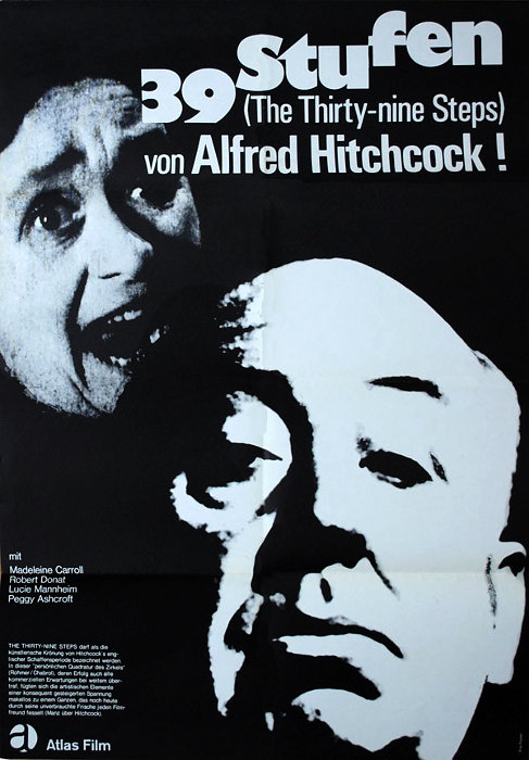 Plakat zum Film: 39 Stufen, Die