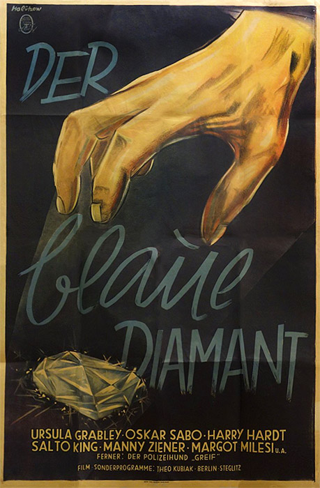 Plakat zum Film: blaue Diamant, Der