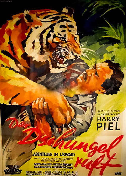 Plakat zum Film: Der Dschungel ruft