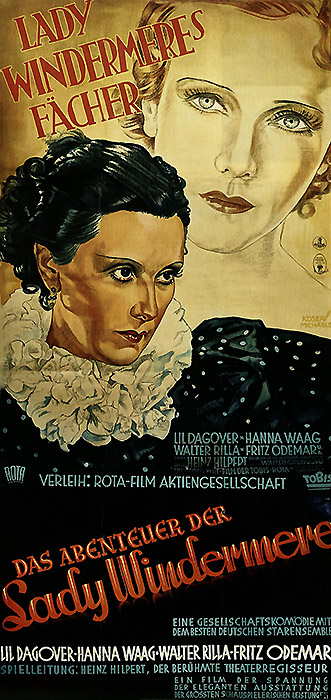 Plakat zum Film: Lady Windermeres Fächer