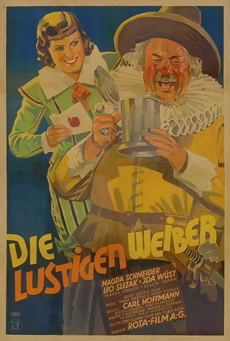 Plakat zum Film: lustigen Weiber, Die