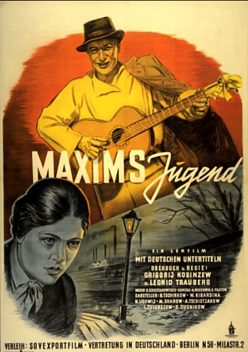 Plakat zum Film: Maxims Jugend