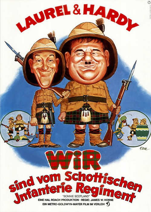 Plakat zum Film: Wir sind vom schottischen Infanterie-Regiment