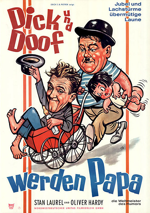 Plakat zum Film: Dick und Doof werden Papa