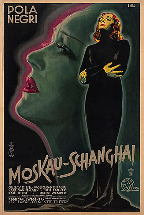 Plakat zum Film: Zwischen Moskau und Shanghai