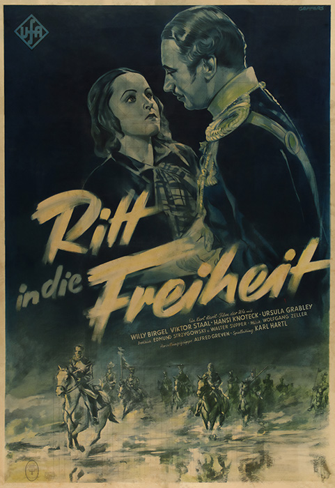 Plakat zum Film: Ritt in die Freiheit