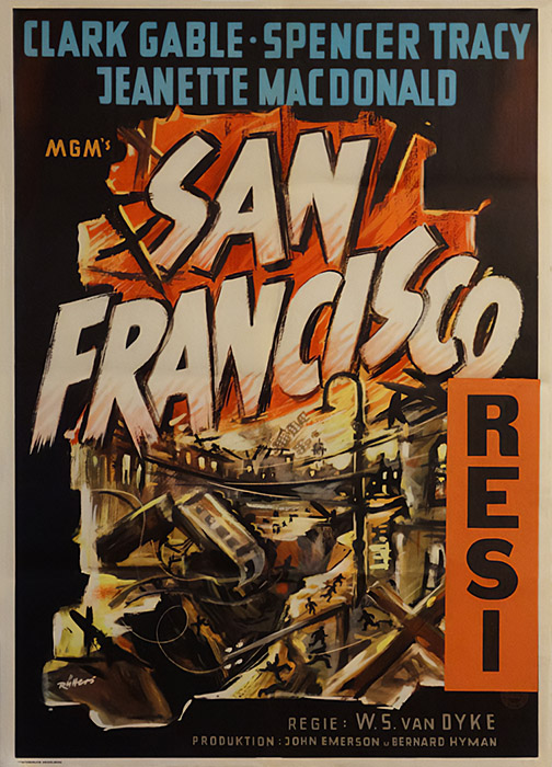 Plakat zum Film: San Franzisko