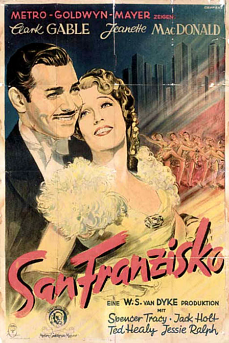 Plakat zum Film: San Franzisko