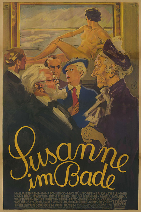 Plakat zum Film: Susanne im Bade